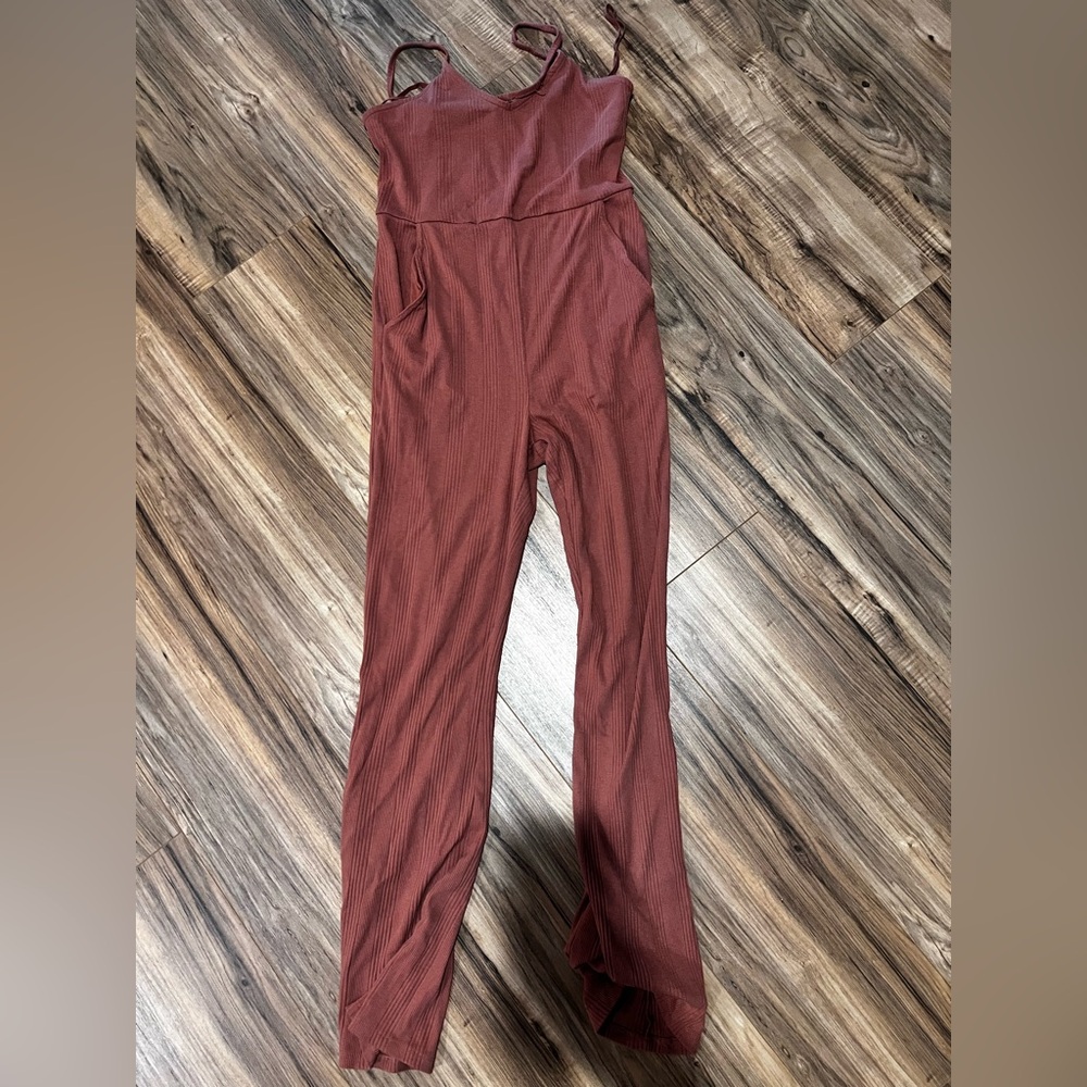 Women's Rust Jumpsuit